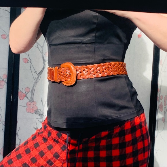 Italian Round Covered Buckle Butter Leather Soft Belts
